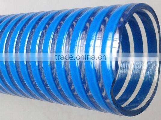 Anti aging PVC plastic pipe, sand pumping pipe, PVC hose HSKEEN