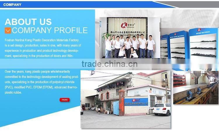 U shape or O shape Wedge PVC pipe rubber seal A-39-47