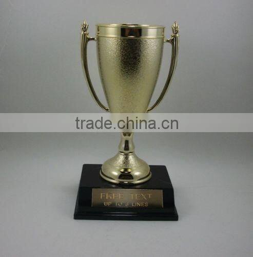 metal brass world globe large world Cup Award Trophy with logo engraving