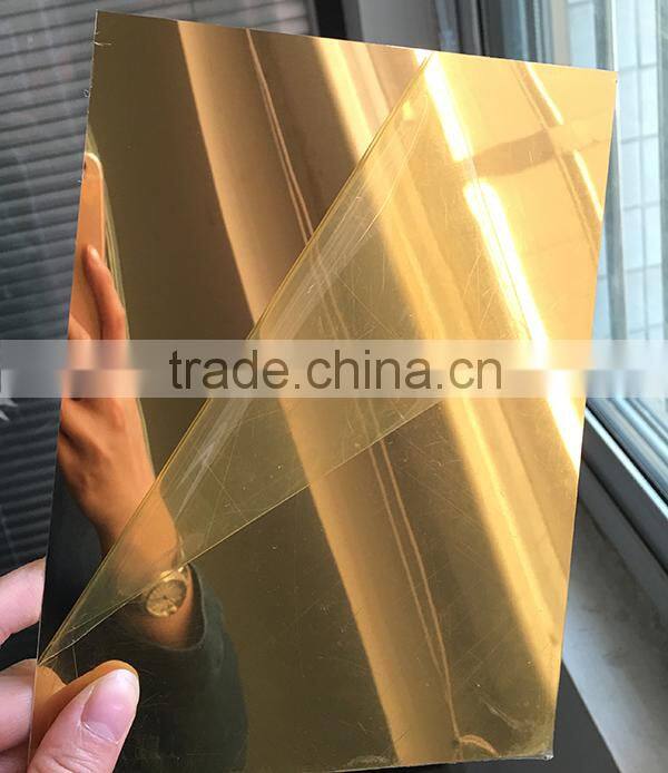 aluminum mirror sheet for solar heat reflective panels