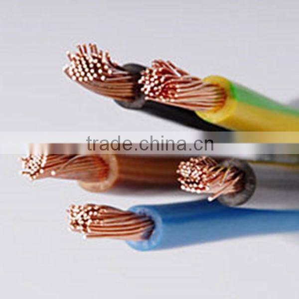 2.5mm 4mm 6mm PVC Insulated Copper Conductor electrical wire