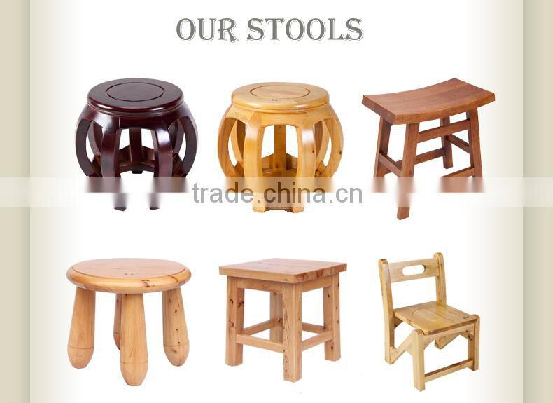 Wholesale child wooden stool child cartoon furniture chair factory outlet