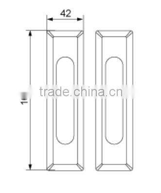 Jiangmen Hardware concealed door handles