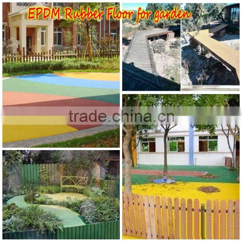 MDI PU binder / PU glue mixing with epdm rubber granules/epdm chips for sports flooring & playgrounds-FN-A-16080906