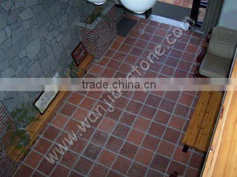 Beige Color Hexagon Terracotta floor tiles