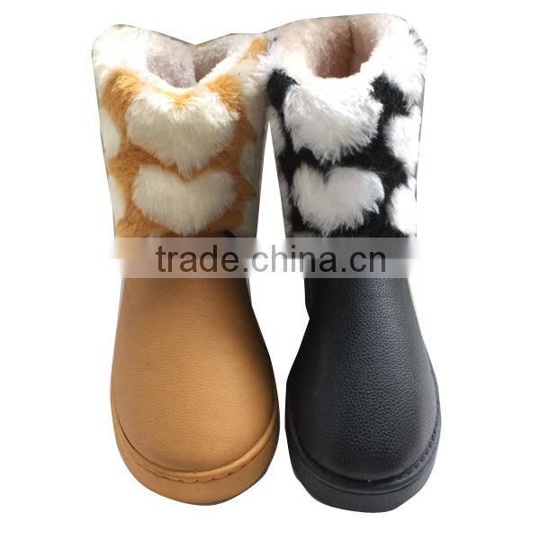 2015 cute bear snow boots hot sale winter comfortable warm women snow boots