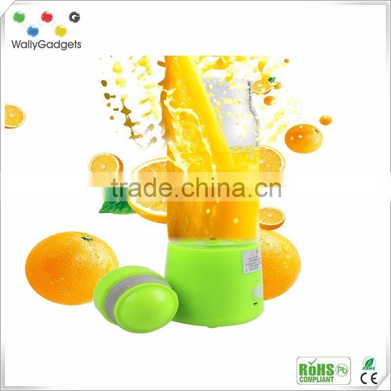 new arrival 304 stainless steel knife portable juice cup with USB milkshake cup