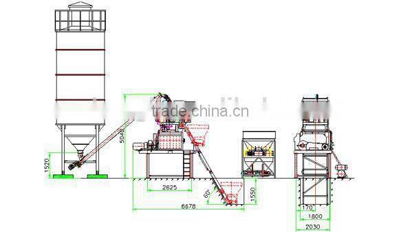 CE Certified HZS35 Concrete Batching Plant on sale Mini Portable Concrete Batch Plants