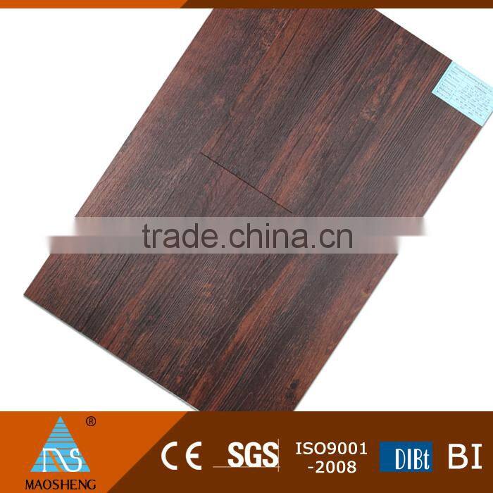 4.0mm thick uv coating click pvc flooring plank for indoor