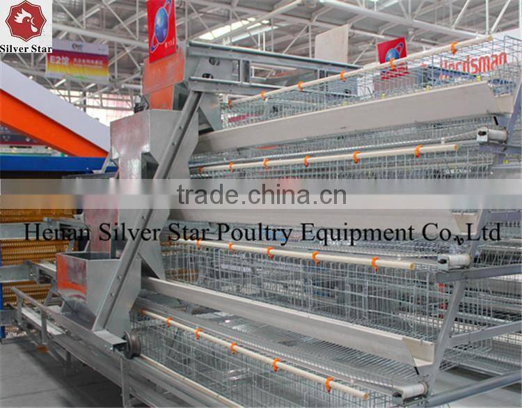 A type battery broiler chicken cage/poultry farm automatic chicken cage for sale
