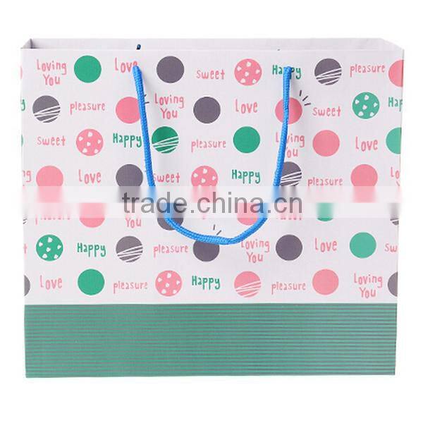 Sweet And Happy Spot Paper Gift Bag