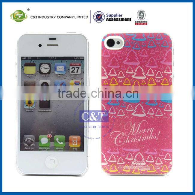 Christmas Snowman Hard Back Case Cover for iPhone5 5g