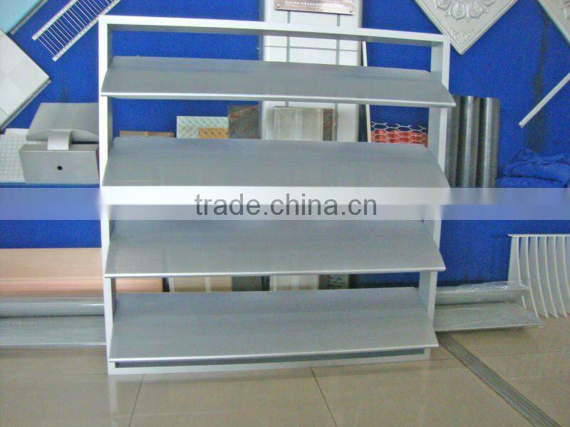 Manual adjustable aerofoil aluminum sun louver