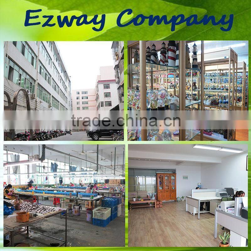 Creative design city led christmas ornaments