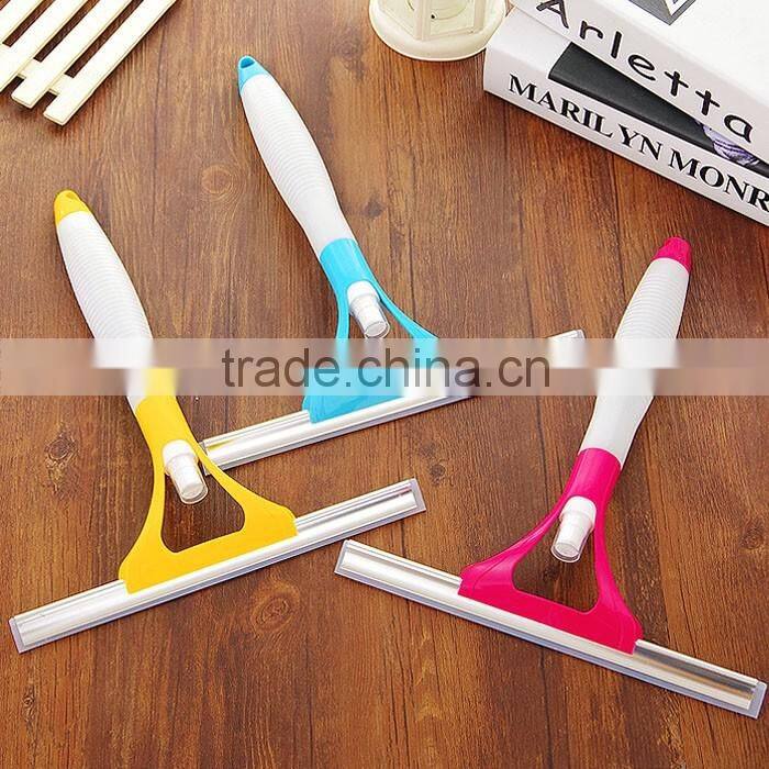 Multi-functional Home Appliance Glass Cleaner Window Spray Squeegee 2 in 1 Window Washing System