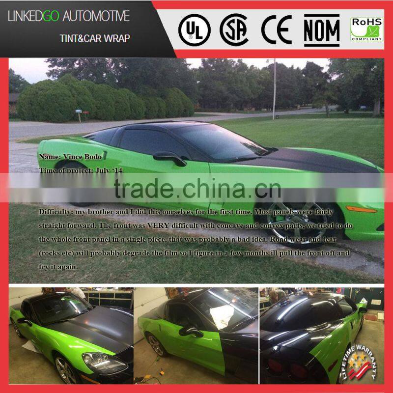 Best price 1.52*30m vinyl for car wrapping free with air bubble free car wrapping