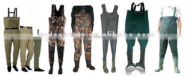 Top quality nice design neorene fishing wader pvc fishing wader