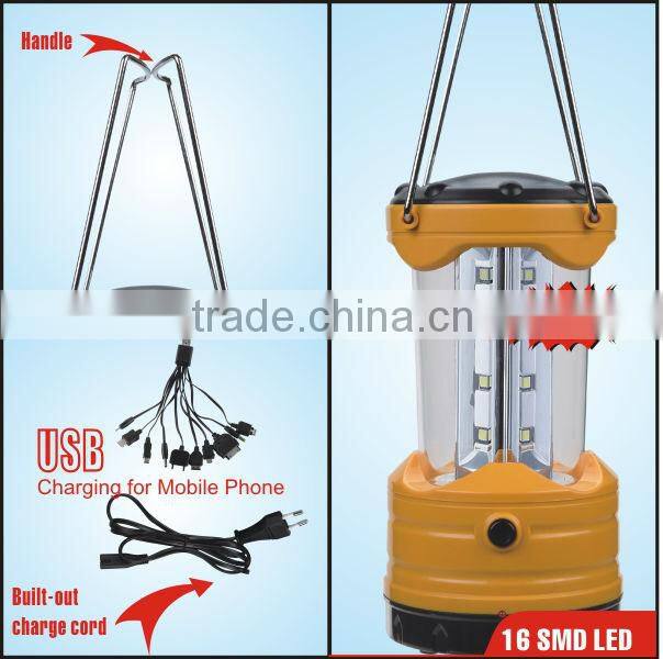 Lamps Portable Camping Tent Umbrella Night Light Lantern Outdoor Gift