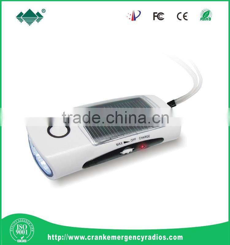 Portable home solar radio with led torch and mp3 player