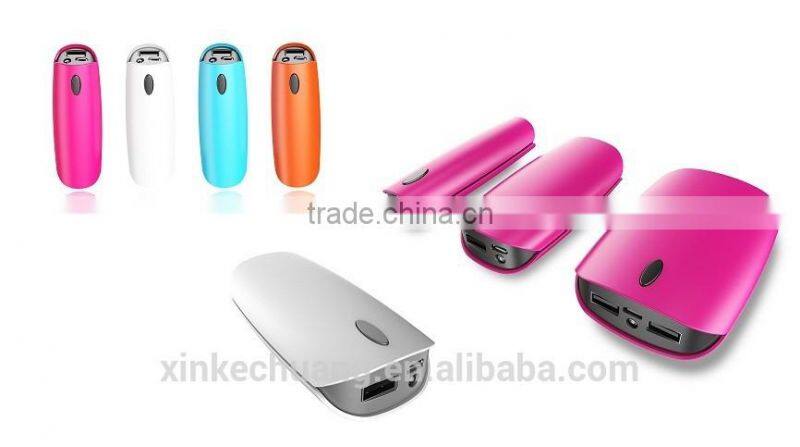 2016 new fashion design mini series Portable Power Bank 2600mAh for phone