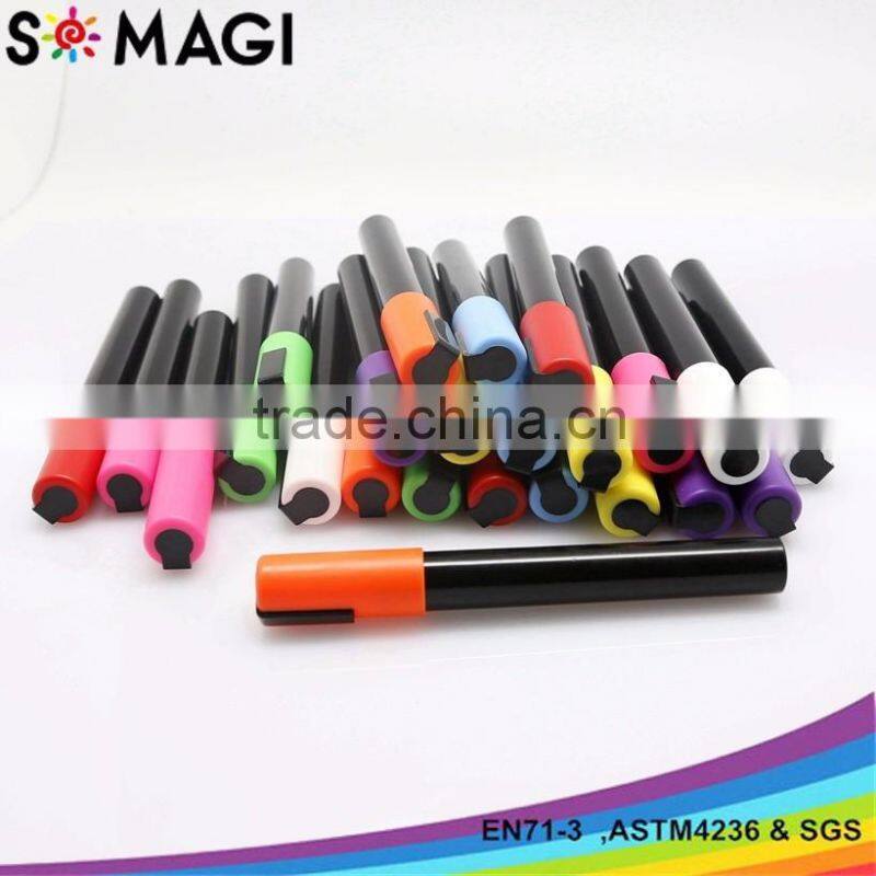 waterproof liquid chalk, rain resist pen for menu board outdoor with custom logo