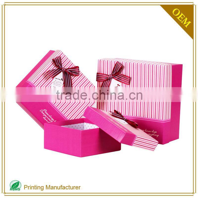 2015 Cardboard Gift Box Packaging Custom Printing And Size From Biggest Manufacturer China
