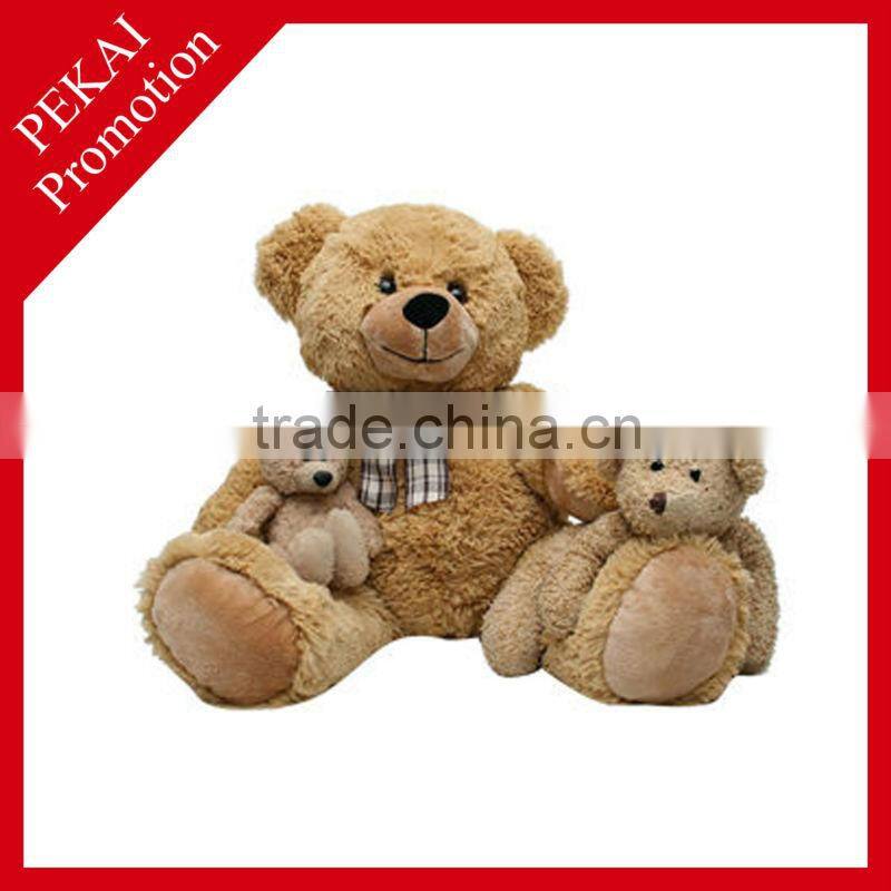 Lovely plush brown horse toys