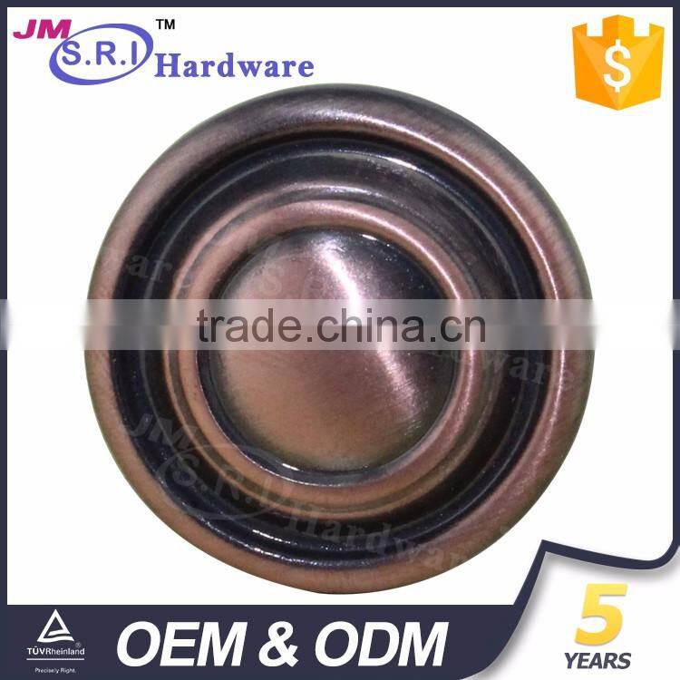 Classic style AC finish zinc alloy vintage knobs