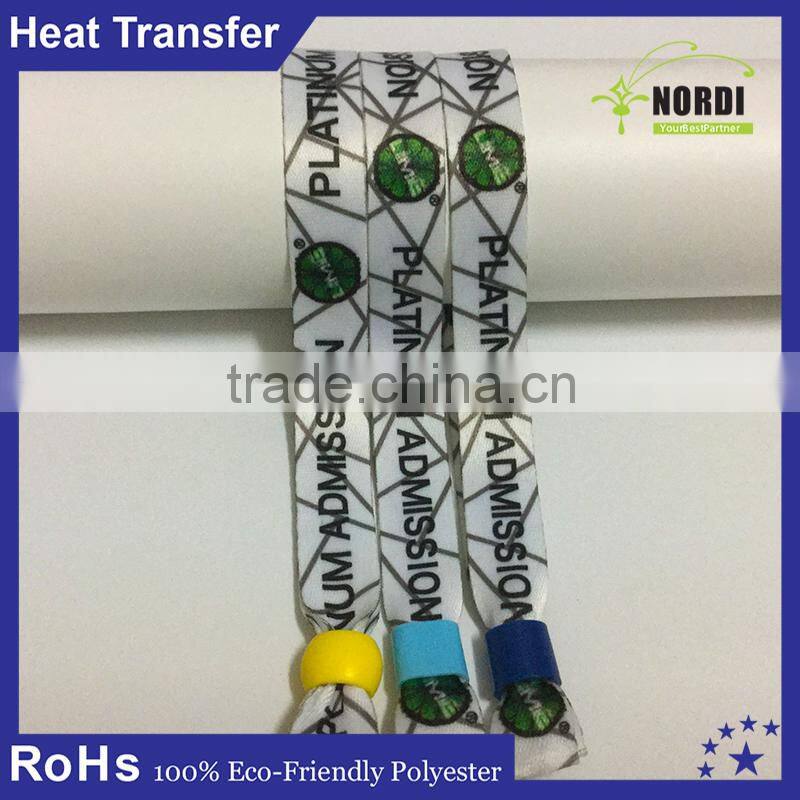 New design and fashional satin entrance wristband