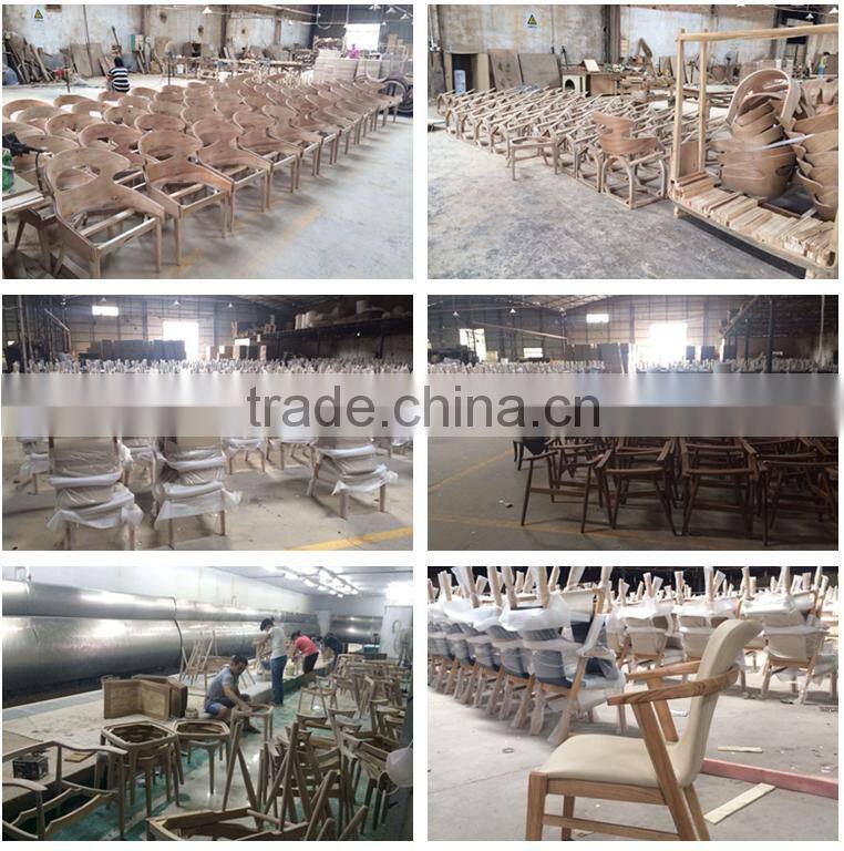 Wholesale Style Rubber Wood Dining Room Bar Chair Set