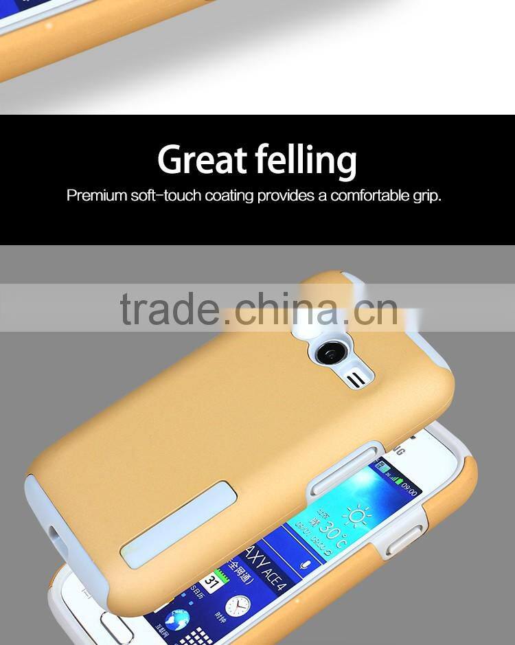 LZB Dualpro Siries phone cover for samsung galaxy ace 4 G313 case
