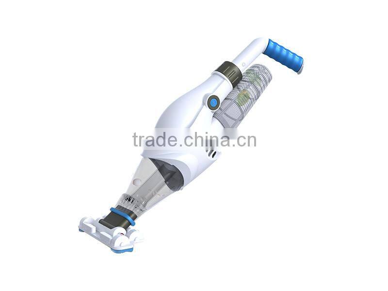AQUA JACK 2016 Poolstar electric pool suction brush with patents battery powered pool cleaner