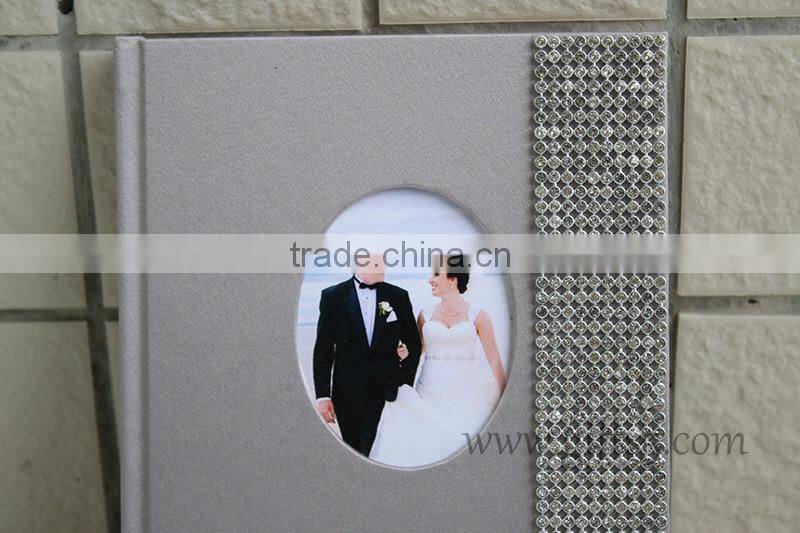 New design Bling Wedding guest book bridal shower guest book