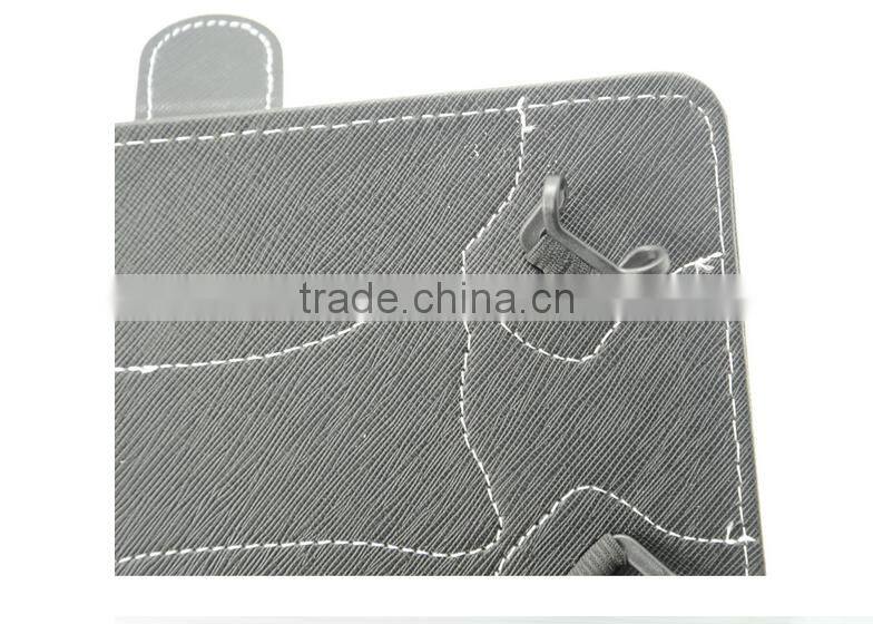 universal drop proof leather tablet pc case cover for android tablet for samsung galaxaxytablet8inch with keyboard
