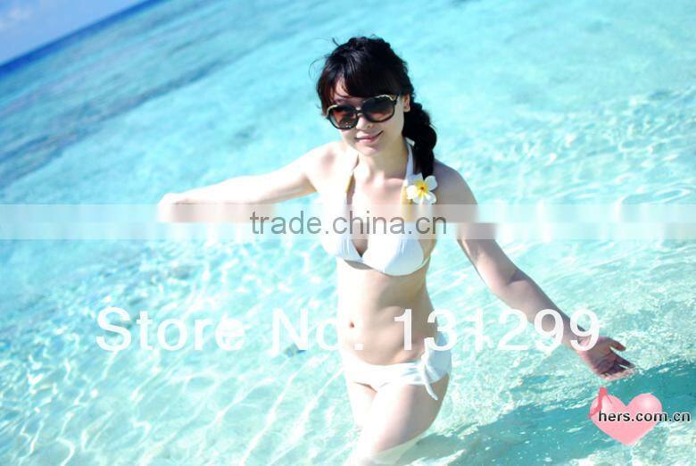 Elegant Hawaiian Foam Frangipani Plumeria Flower Hair Clips