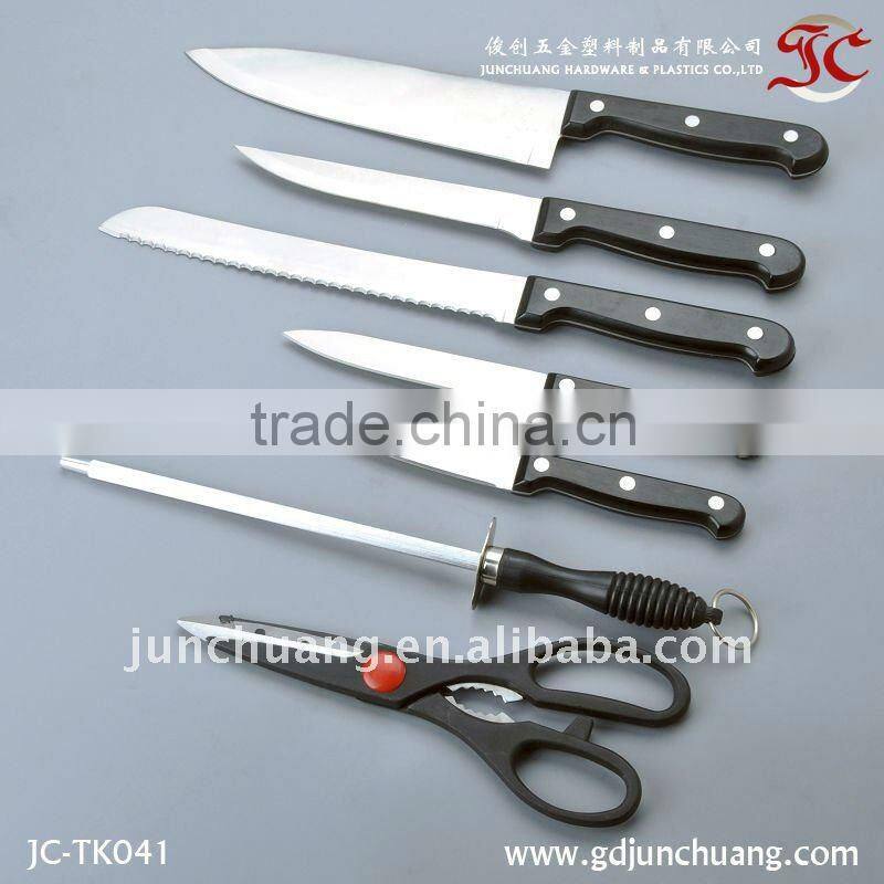8 Pieces PP handle cutter knive set fantasy fancy knives