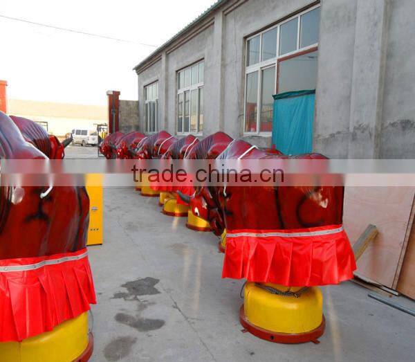 Customized inflatable bungee bull inflatable bull riding machine amusement rides