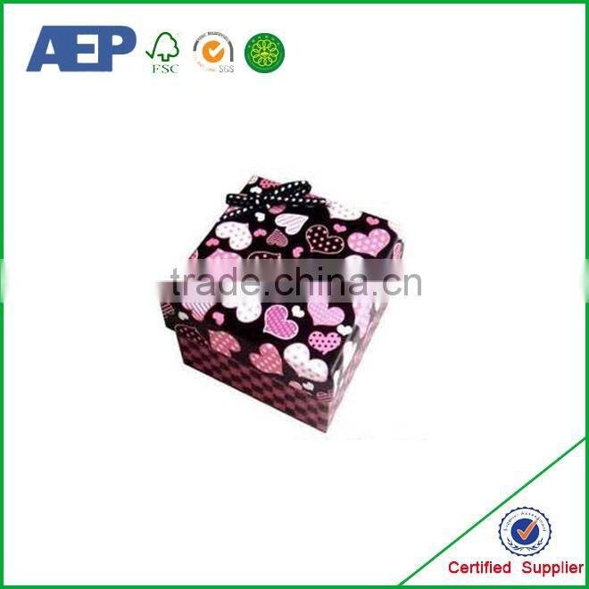 New design High quality decorative paper cheap pen box