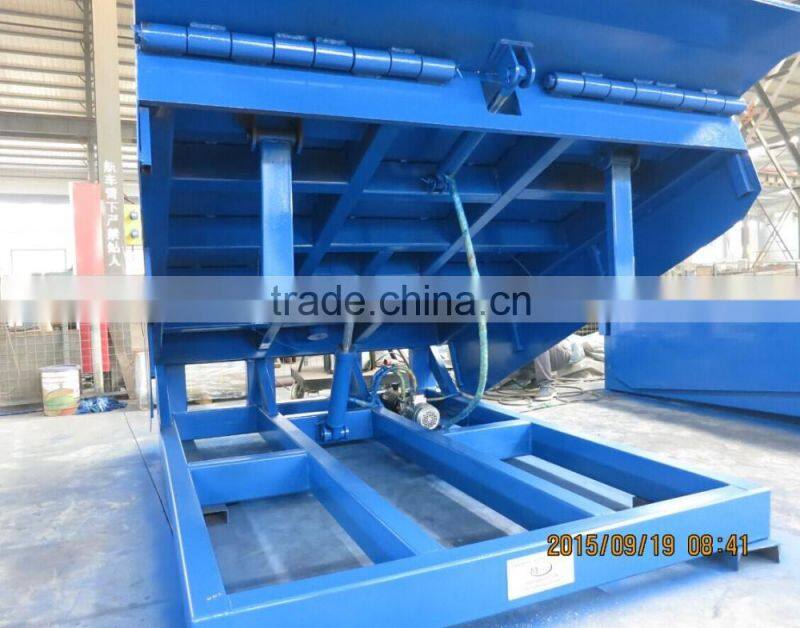 10ton hydraulic container ramp