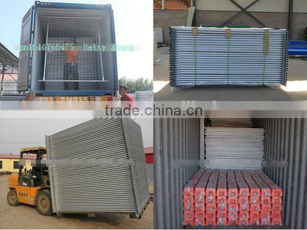 2.1m Australia standard construction site temporary fencing