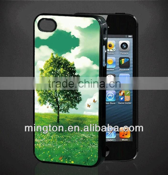 Plastic phone case for iphone 5s /case with 3d flip effect