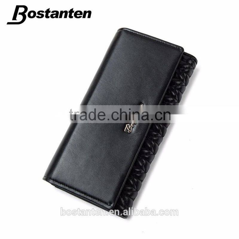 rose red fashion trendy women wallet purse hand bags leather