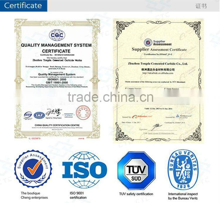 Ground and polished tungsten carbide circular saw blade tungsten carbide slitting saw blade