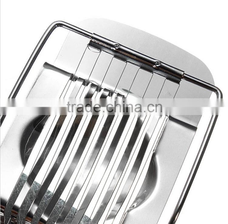 2016 stainless steel egg slicer kitchen tool