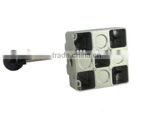 4 port hand lever valve HV series ,hand operated control valves