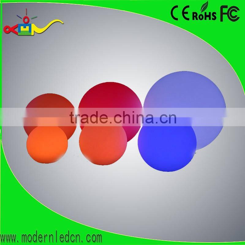 360 degree waterproof led beach ball garden decoration led lamp luminous ball
