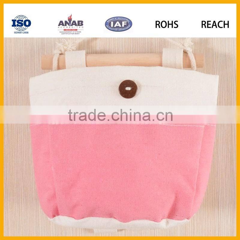 Wall Hanging Fabric Storage Bag, Magazine Holder, Storage Organizer