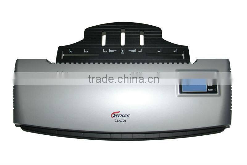 Hot and cold lamination 1 minute warm up time laminator