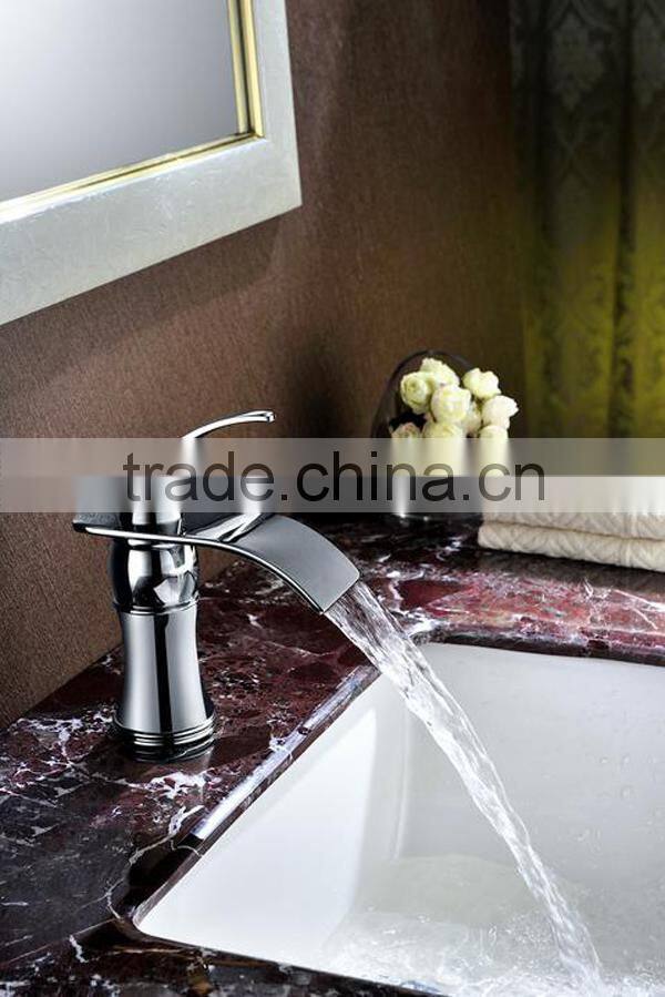 new design sanitary ware kitchen mixer tap, waterfall kitchen sink mixer tap