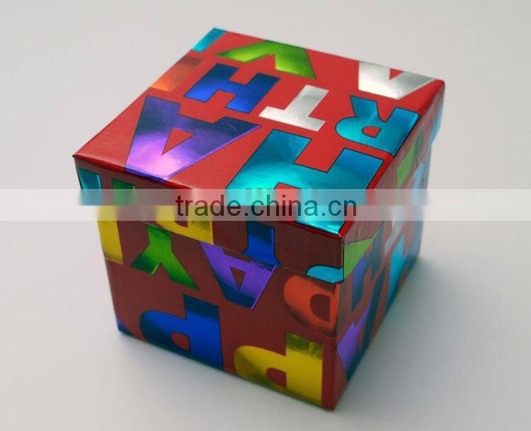 High-end custom cardboard packaging box